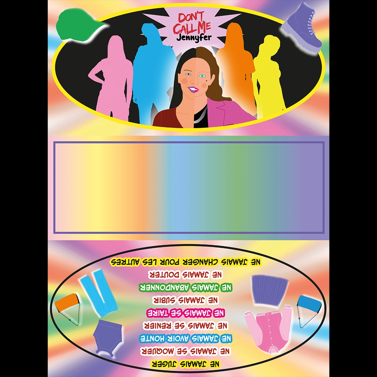 Packaging pour Don't Call Me Jennifer (test de selection)