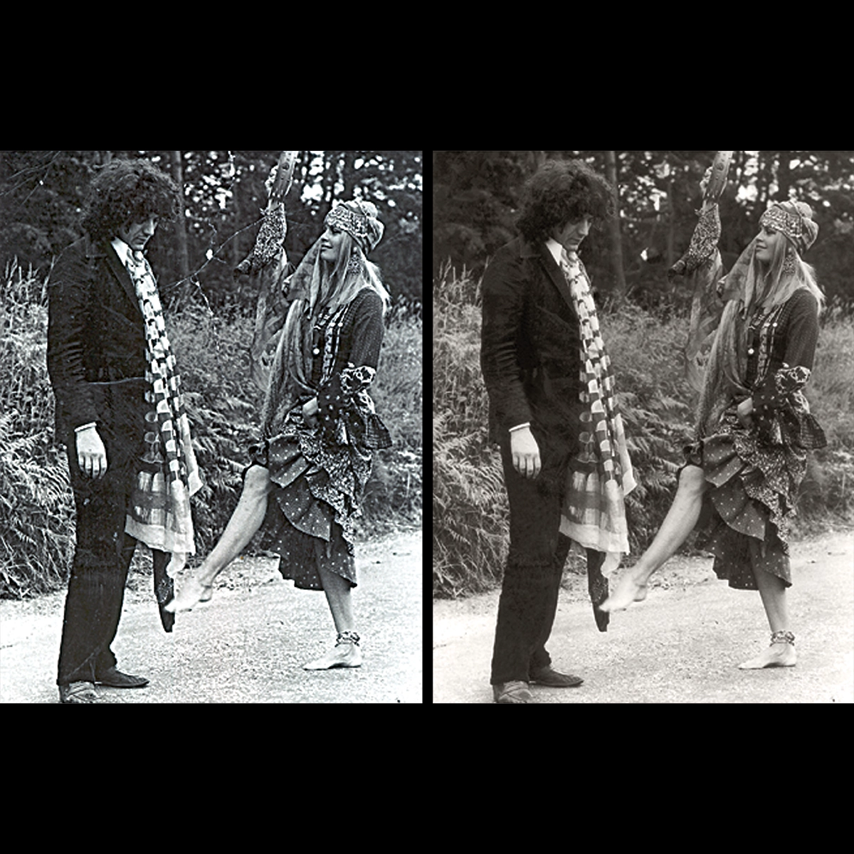 Retouches de négatifs pour l'émission Téléscopie