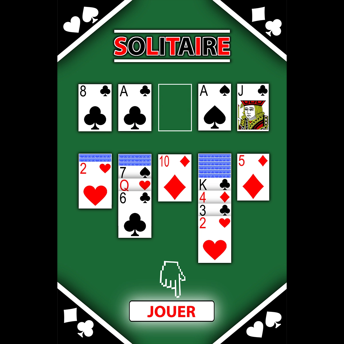 Interstitiel Solitaire (test Green Panda Games)