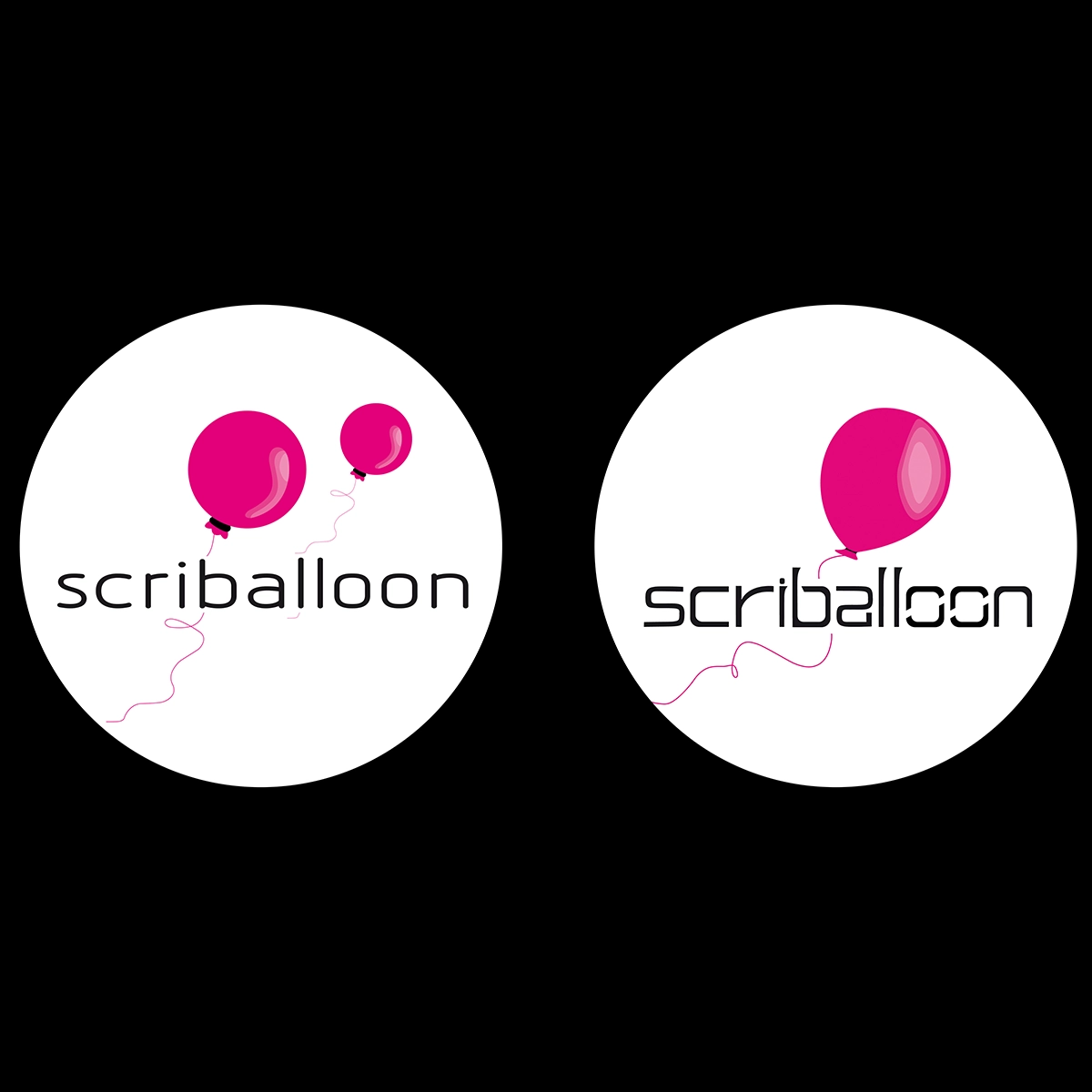Logo pour la société Scribaloon confectionneur de ballons