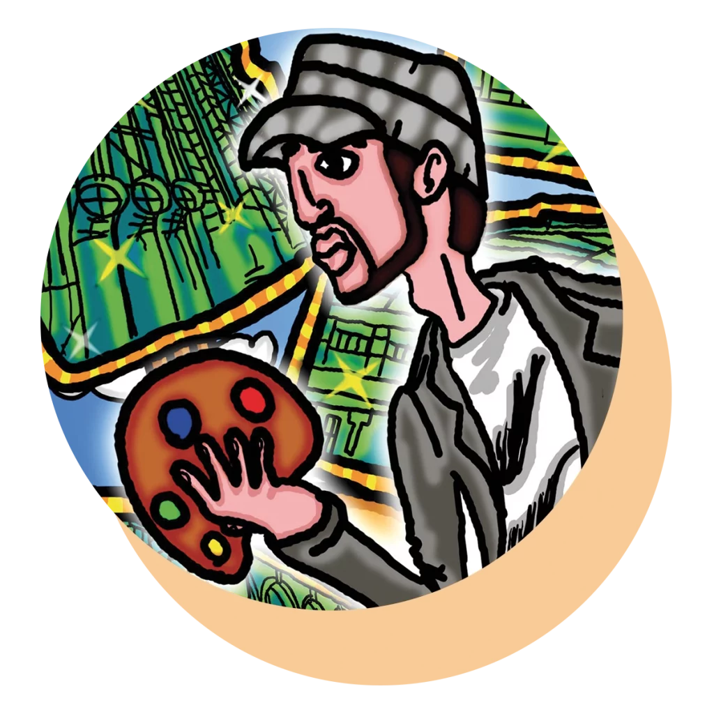 Illustration portrait mehdi