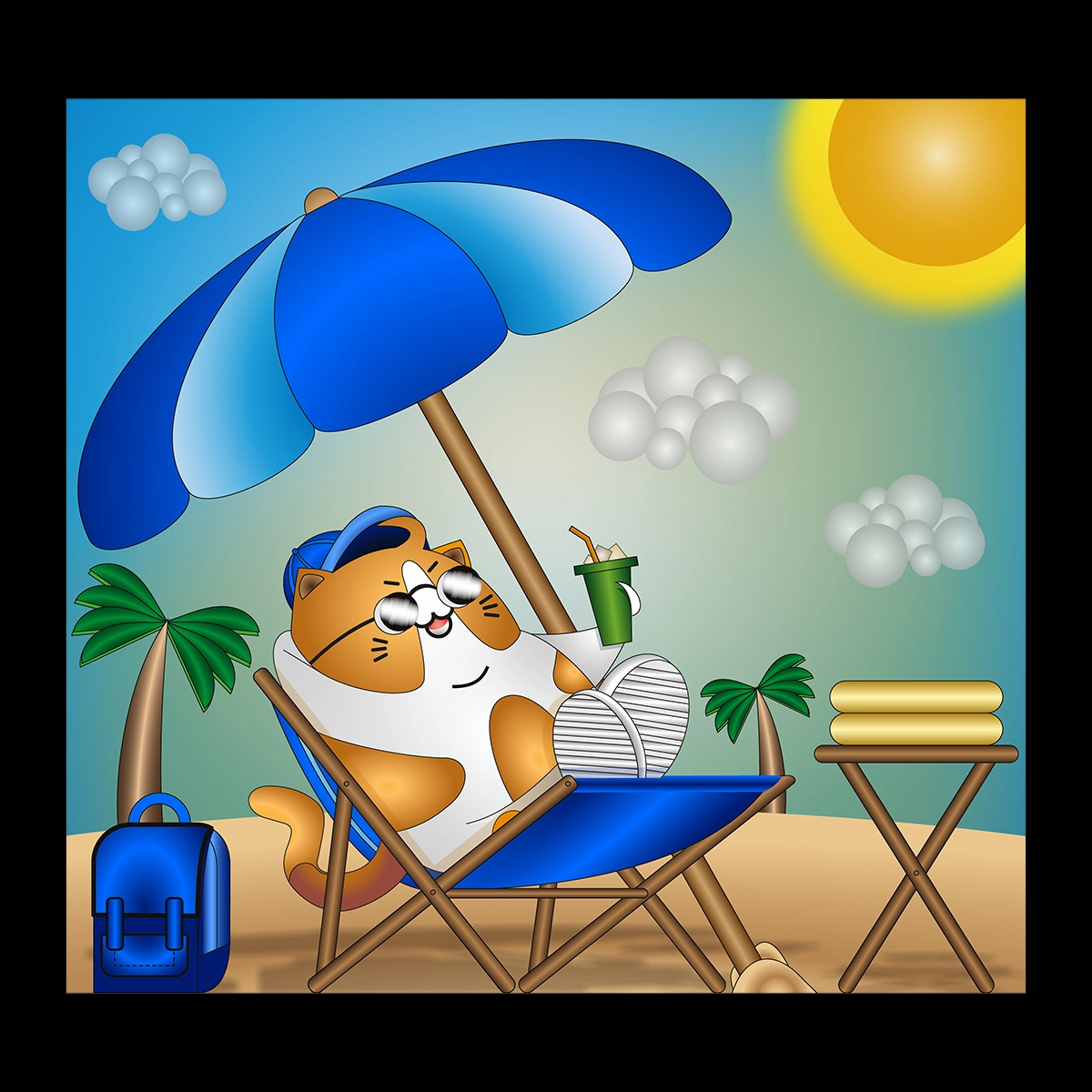 Mascotte pour les restaurants Buji (test de selection)