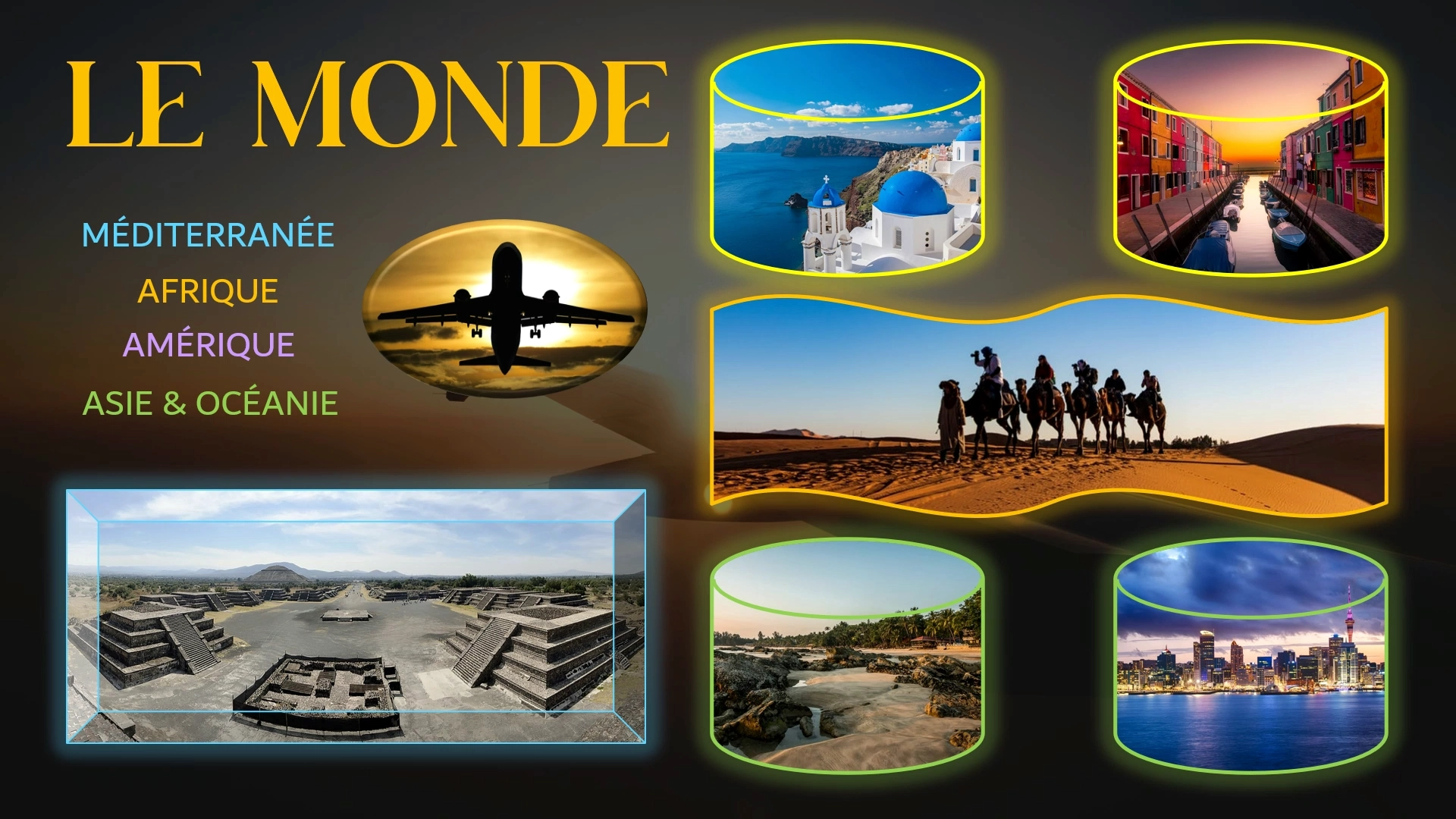 Diaporama sur le thème du voyage